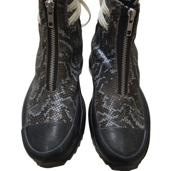 Converse Run Star Hike Snake High Top Colour Engine Smoke/Black/Egret M8 W9.5 - Picture 5 of 12